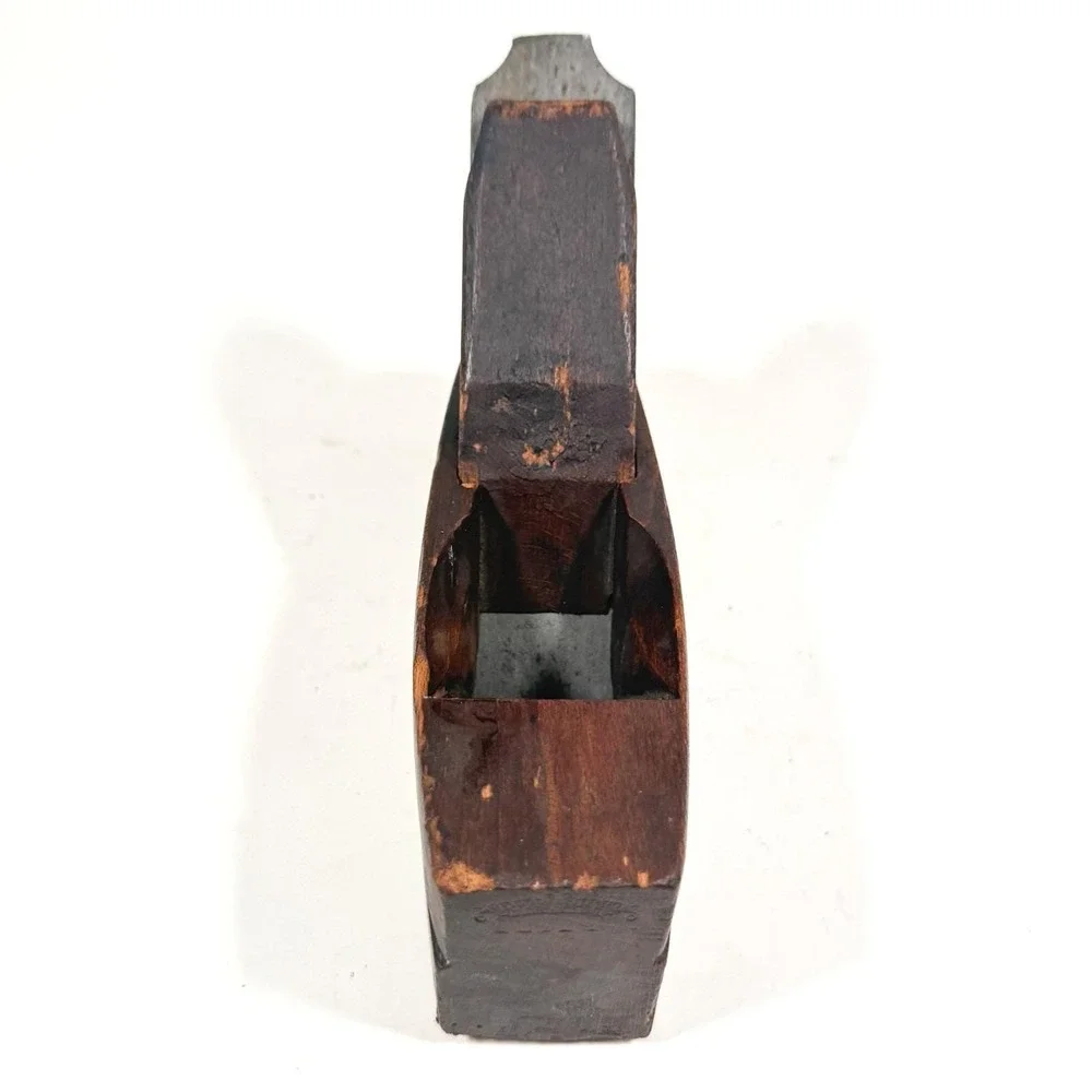 Antique Vintage Wooden Plane‎ Mathieson & Son – James River Works Steel Iron